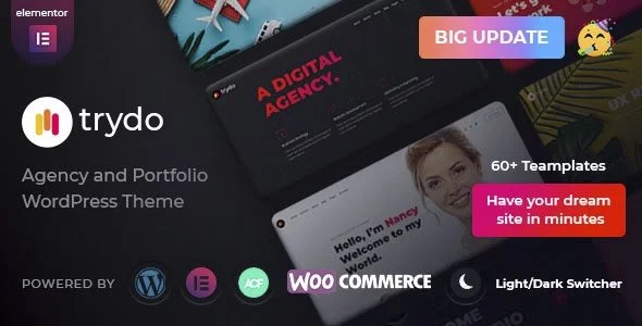 Download Trydo-Agency Portfolio-Professional Business Designs Modern Aesthetics