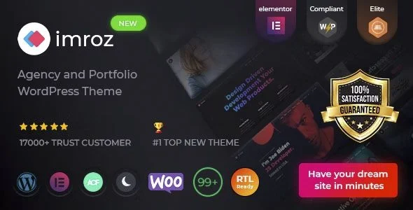 Download Imroz-Agency-Portfolio-Web-Design-Easy-Setup-Modern-UI