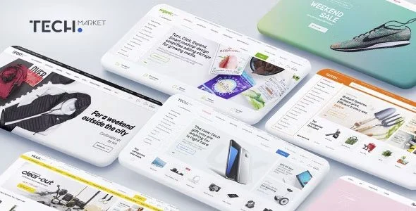 Download Techmarket-Electronics Store-WooCommerce Multi-Demo Premium Theme