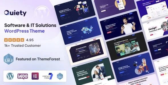 Download Quiety-Professional Business IT Solutions Theme Modern Design Free