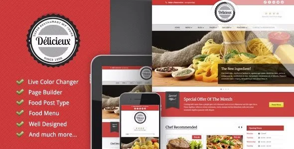 Download Delicieux-Restaurant-Themes-Dining-Eateries-Cafes