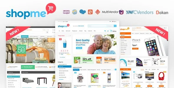 Download ShopMe-Multi Vendor Marketplace-Premium Theme-Ecommerce Store Builder
