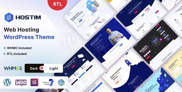 Download Hostim - Modern Web Hosting Theme with WHMCS integration premium business hosting website design