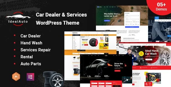 Download IdealAuto Car Dealer Services Theme Premium Responsive SEO Ready
