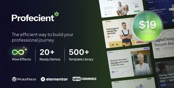 Download Profecient-Elementor Business Strategy E-commerce Growth Marketing Premium