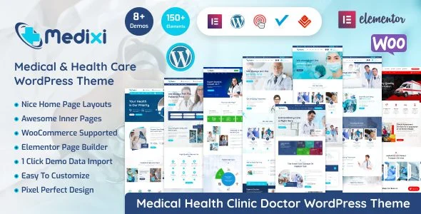 Download Medixi-Doctor Health Care Theme Medical Practice Design Professional