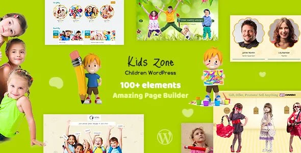 Download Kids Zone-Themed Learning Activities Educational Child-Friendly WordPress Theme