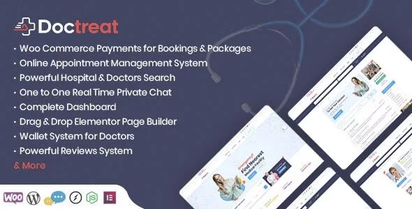 Download Doctreat-Hospitals Doctors Directory Theme-Free Medical Listings