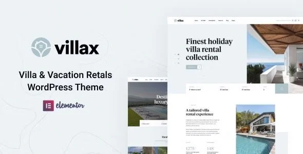 Download Villax-Free Vacation & Rental WordPress Theme Luxury Accommodation Family Stay Short Term Rental