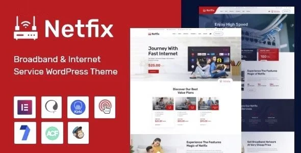 Download Netflix Broadband Internet Services Premium Theme RTL Free Download