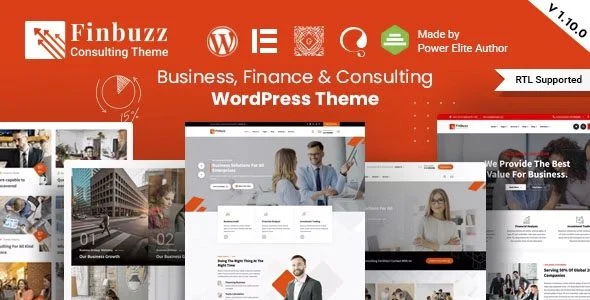 Download Finbuzz-Corporate Business Theme-Modern UI-Professional Design-SEO Optimized