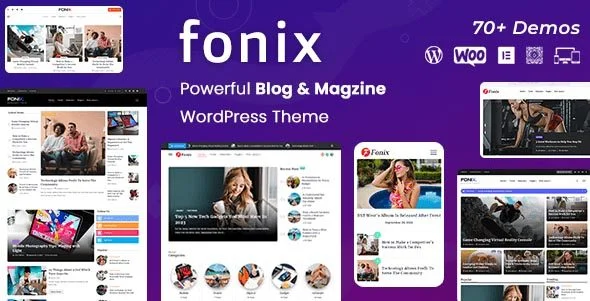 Download Fonix-Responsive Design-News Magazine Layout-Elegant Typography-Media Focus