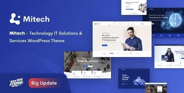 Download Mitech-Premium Tech IT Services Business Solutions Theme