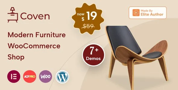 Download Coven Theme-Furniture Store Layout Premium Interior Design Custom Shop