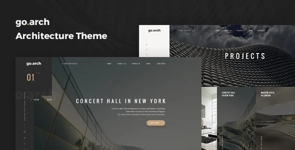 Download go.arch-Modern Home Design-Interior Styling-Blog Aesthetics-Free Theme