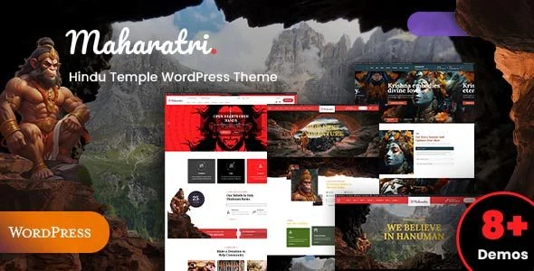 Download Maharatri Hindu Temple Theme -Spiritual Event Planning-Religious Community Needs
