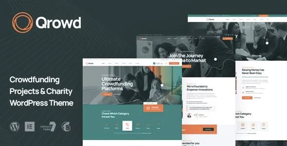 Download Qrowd Crowdfunding & Charity Theme-Boost Donations-Nonprofit Projects-Community Fundraising