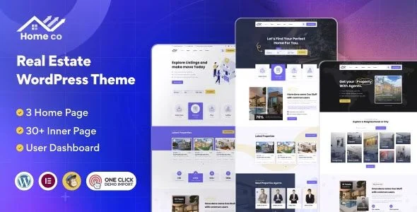 Download Homeco-Premium Real Estate Theme-Highly Customizable-SEO Optimized-Property Listings