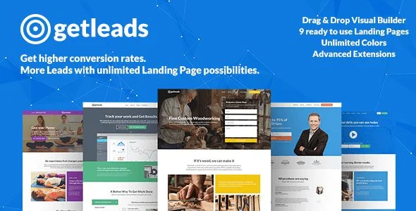Download Getleads-High-Performance Landing Page-Convert Leads-Build Sales-Generate Traffic