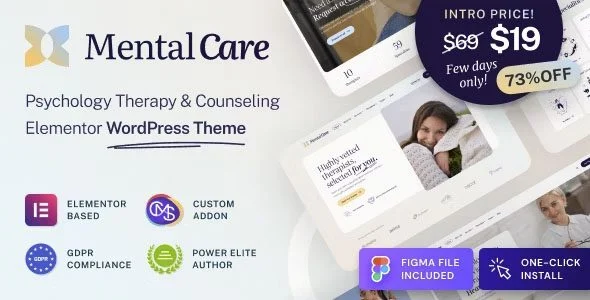 Download Mental Care-Therapy Counseling WordPress Psychologist Free