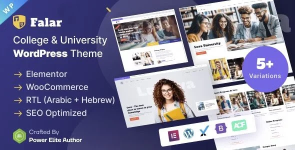 Download Falar-Elementor University Education Theme-Highly Customizable Campus Design-Digital Learning Platform