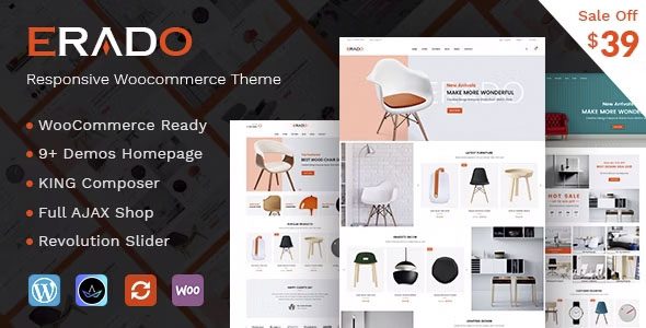 Download Erado - Responsive eCommerce - Storefront Design - SEO Optimized - Premium