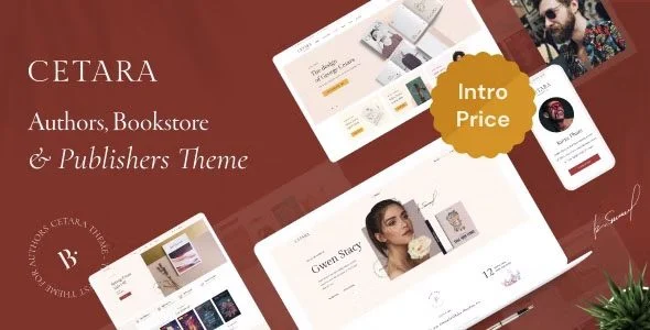 Download Cetara-Beautiful Author Theme-Writer Blog Free