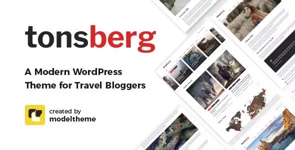 Download Tonsberg-Modern Travel Blog Design-Sustainable Adventure Aesthetics Elegant Layout