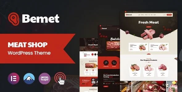 Download Bemet Premium - Modern Meat Shop Theme - High Converting Sales Designs SEO Optimization