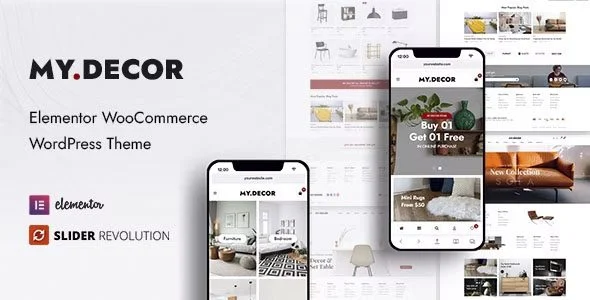 Download MyDecor-Elementor WooCommerce Shopify Store Premium Home Decor