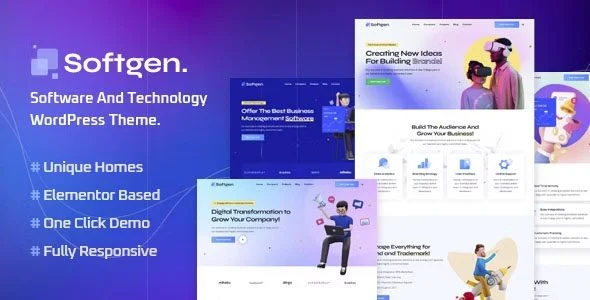 Download Softgen - Multipurpose, Responsive, SEO Friendly, Business, Corporate Theme
