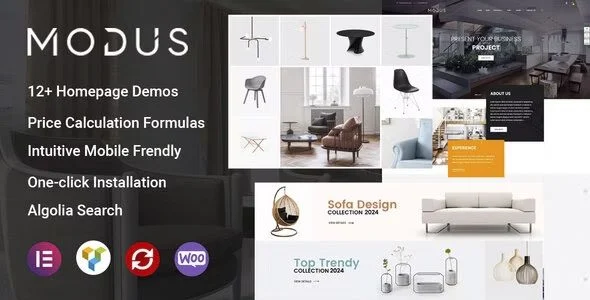 Download Modus-WooCommerce-Theme-Modern-Home-Decor-Salon-Store