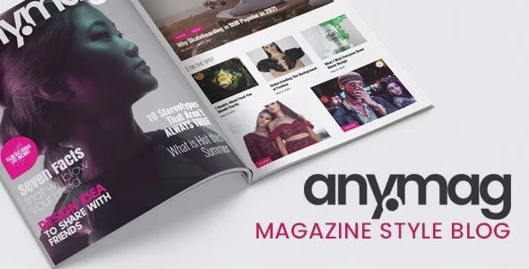 Download Anymag-Professional WordPress Magazine-Builder-News Blog-Design Free