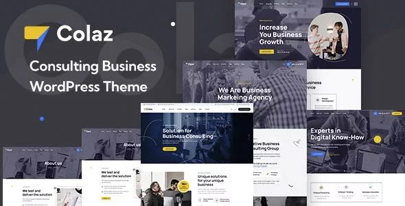 Download Colaz Business Consulting Theme Professional Services Marketing Consulting Freelancer
