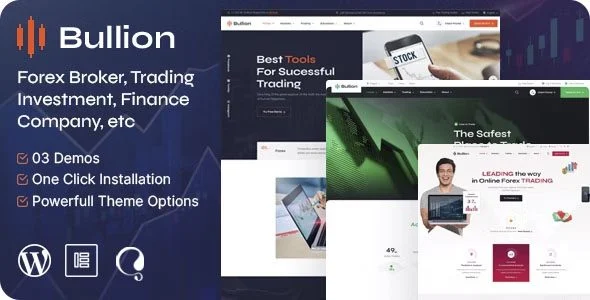 Download Bullion-Forex Trading Success-Digital Banking Brokers-Global Markets Analysis-Premium