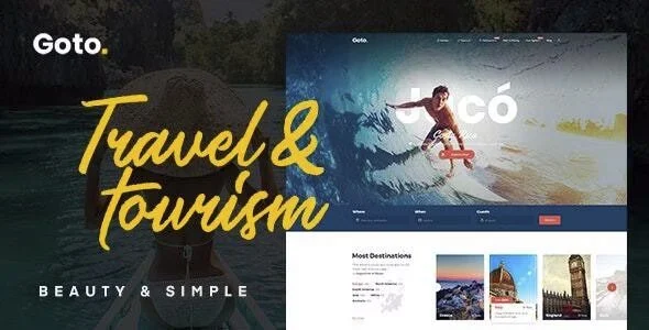 Download Goto-Premium Tour Travel Design-Responsive Booking Features-Eco Tours Adventure Travel