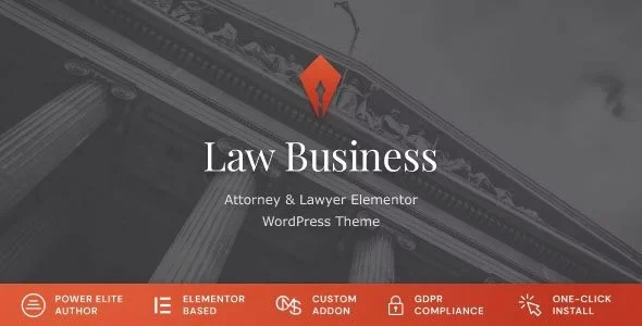 Download LawBusiness-Professional Attorney Lawyer Theme Legal Firm Marketing