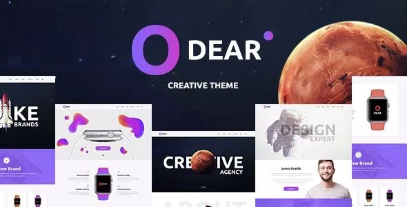 Download Odear-Premium Creative Theme-Modern Design-Responsive Layout-Business Blog-Freelancer Portfolio