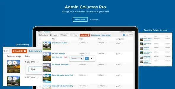 Download Admin Columns Pro-Enhanced Columns-Data Grid Management-User Interface Optimization-Free