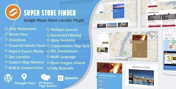 Download Super Store Finder-Map Locator-Business Directory Search Free