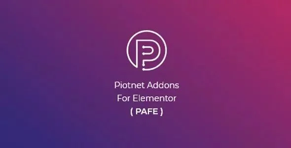 Download Piotnet Addons Pro For Elementor-Boost Website Design-Responsive UI-SEO Friendly-Performance Optimization
