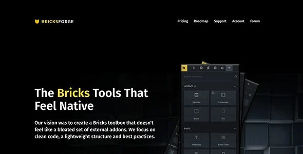 Download Bricksforge-Builder Tool-Free Native Design-SEO AMP conversions