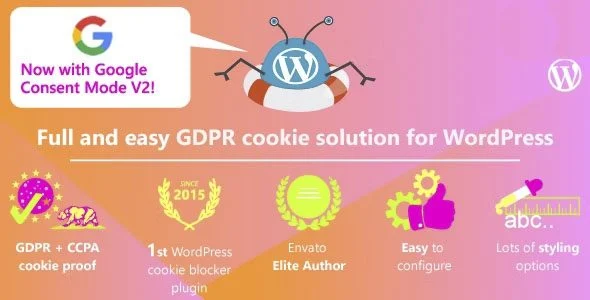 Download WeePie Cookie Allow GDPR CCPA AVG compliance tool for websites free premium