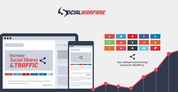 Download Social Warfare Pro-Fast Social Sharing-Boost Engagement-Leverage Networks