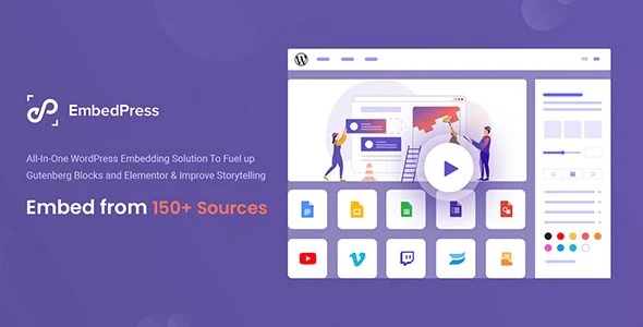 Download EmbedPress Pro-Video Hosting-SEO Friendly-Content Analytics-Premium Features