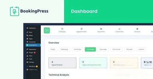 Download BookingPress Pro-All-in-One Scheduling-Free Premium Features Business Appointment Calendar