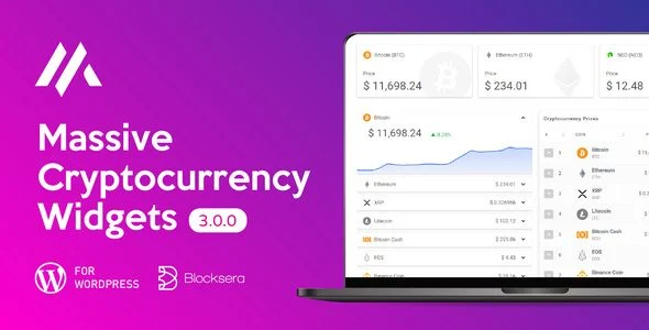 Download Massive Cryptocurrency Widgets-Real-Time Price Updates-Portfolio Tracking-Free Version