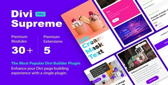 Download Divi Supreme Pro-Boost Website Design-SEO Enhancements-Visual Builder-Free