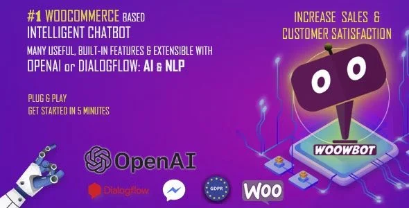 Download AI ChatBot for WooCommerce-ChatGPT Retargeting Exit Intent Lead Generation Sales Conversion