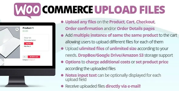 Download WooCommerce Upload Files-File Upload & Secure Sharing-Free Version